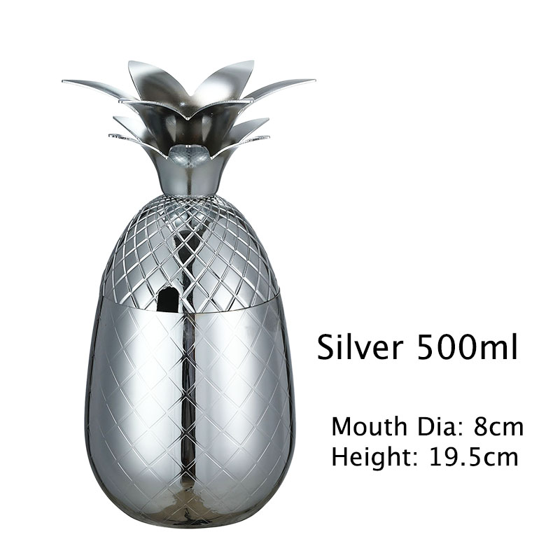 Copper Cocktail Mug - Pineapple Tumbler / Mug Moscow Mule