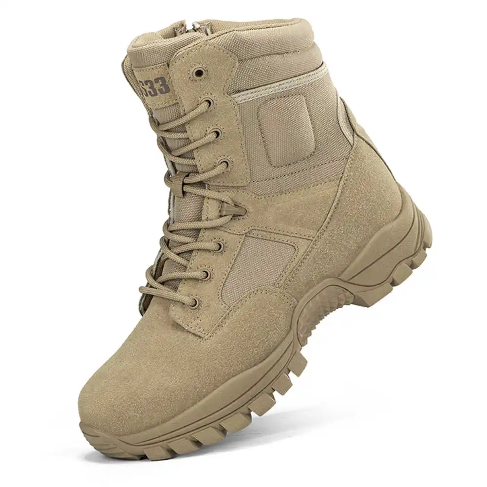Luxury Lifestyle Travel - Nonslip Genuine Leather Hiking Boots Designer