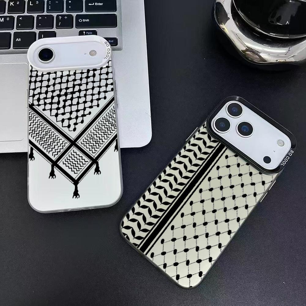 Keffiyeh P-Palestine Phone Cas - Apple Iphone 16 评论和价格