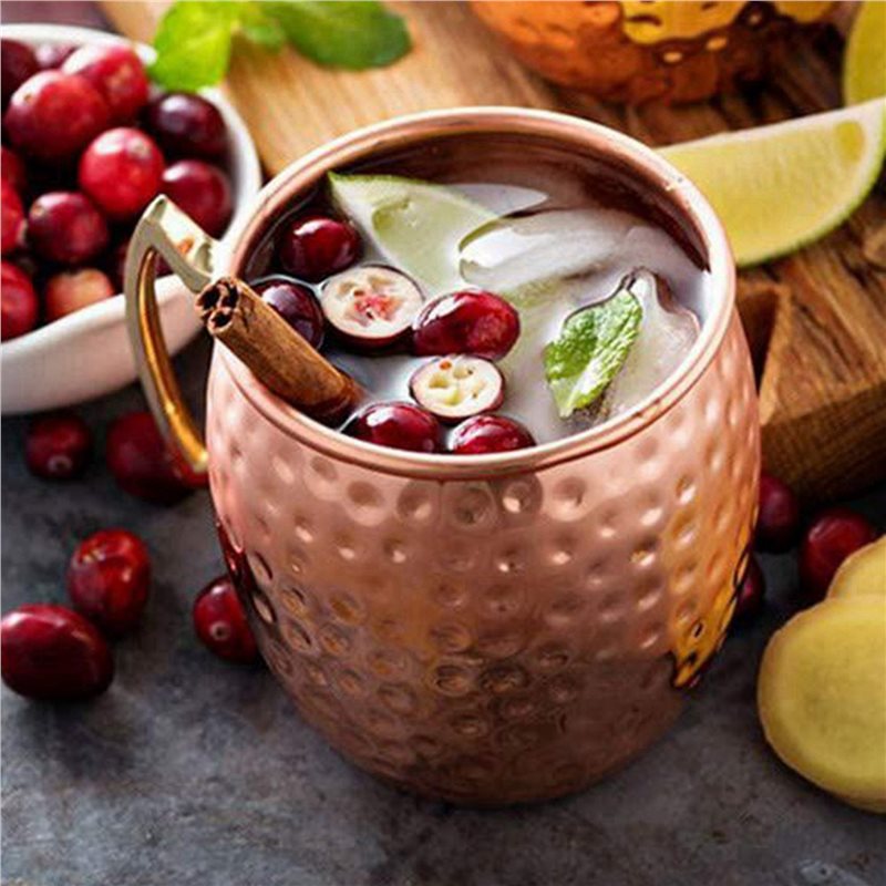 JHD 2X Moscow Mule Cup Stainle - Copper Cocktail Mug 评论和价格