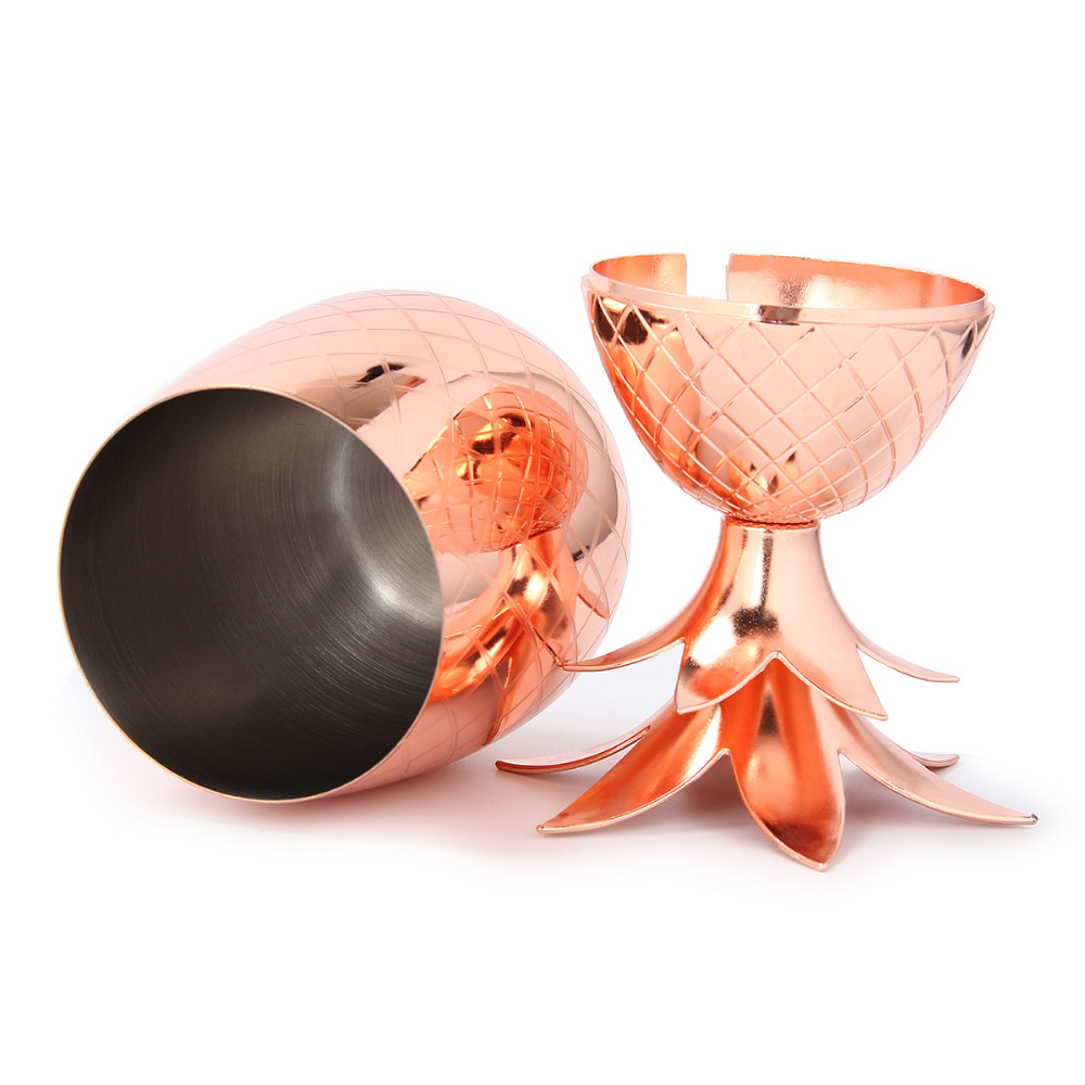 Pineapple Tumbler / Mug Moscow - Copper Cocktail Mug 评论和价格