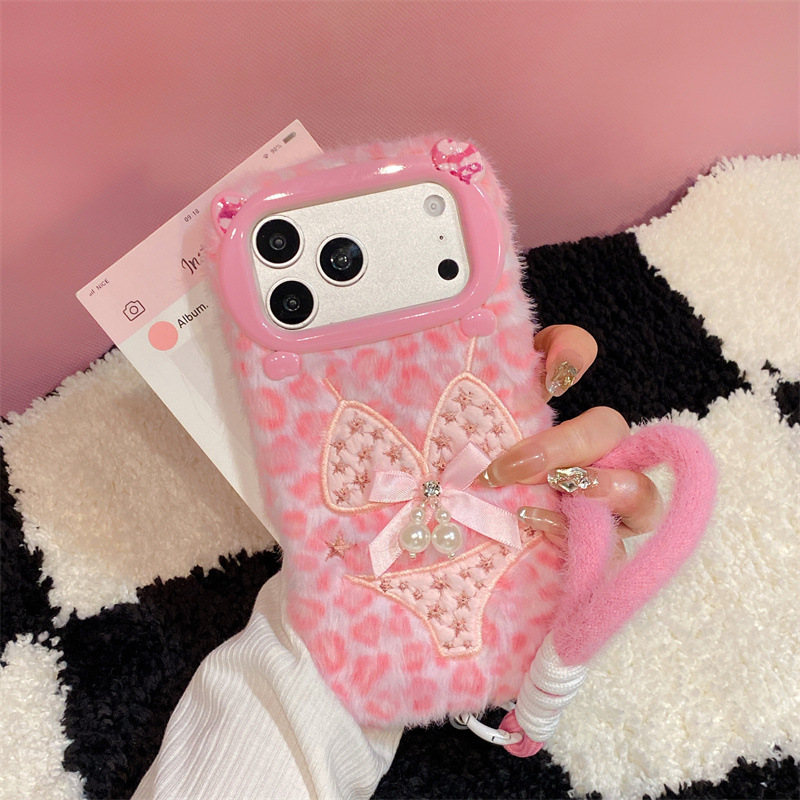 Pearl Bikini Design Plush Case - Apple Iphone 16 评论和价格