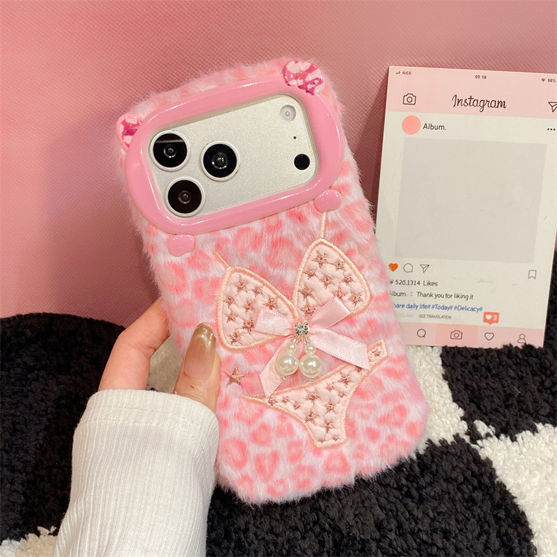 Pearl Bikini Design Plush Case - Apple Iphone 16 评论和价格