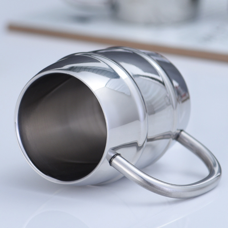 Stainless Steel Beer Cup Laser - Copper Cocktail Mug 评论和价格