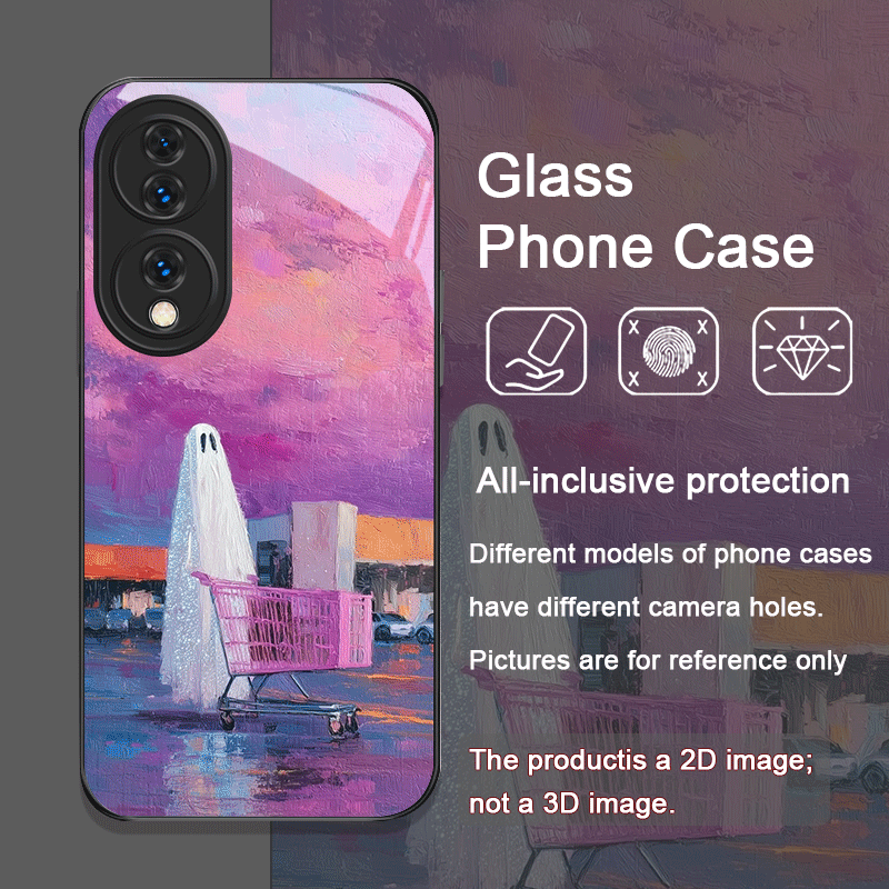 Cute Cartoon Black Cat Ghost P - Huawei Mate 60 评论和价格