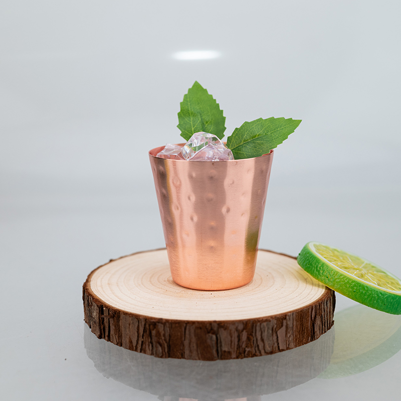 3/4Pcs New 60ml 100% Copper Cu - Copper Cocktail Mug 评论和价格