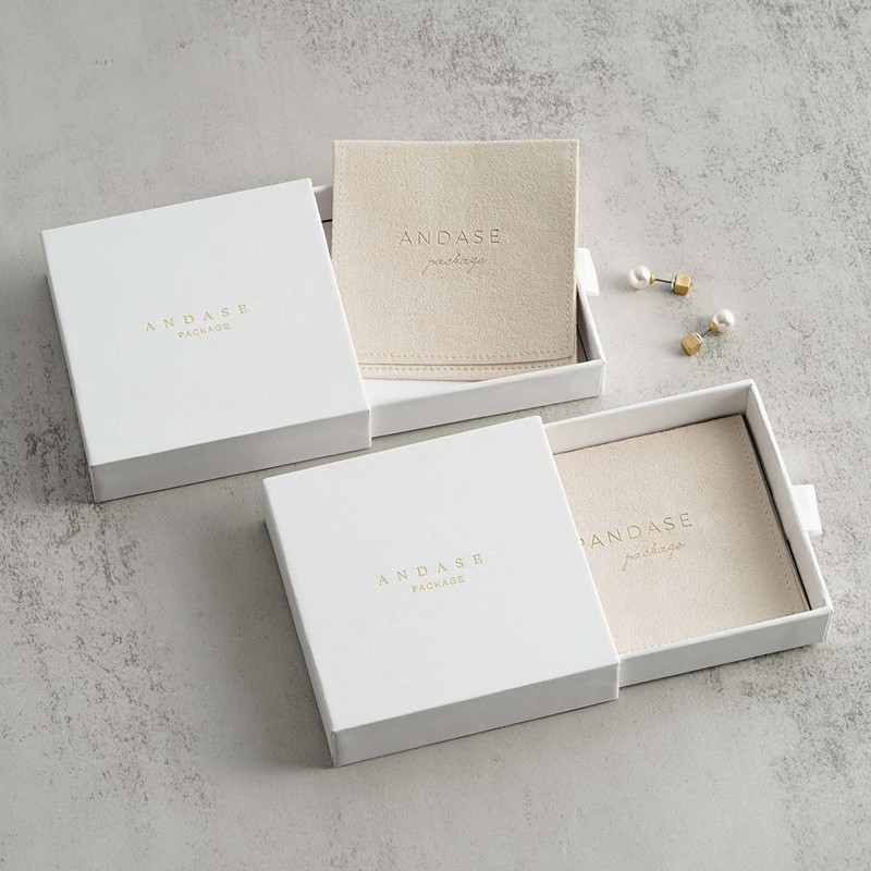 Custom Logo Packaging Pouches  - Velvet Jewelry Box 评论和价格