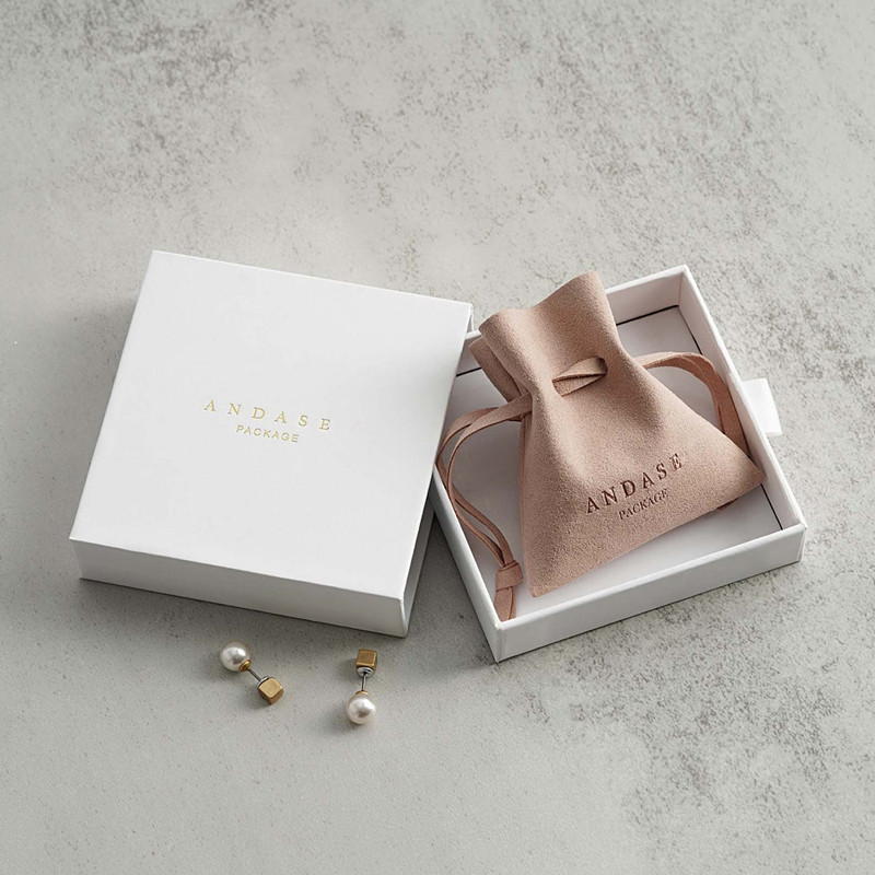 Custom Logo Packaging Pouches  - Velvet Jewelry Box 评论和价格