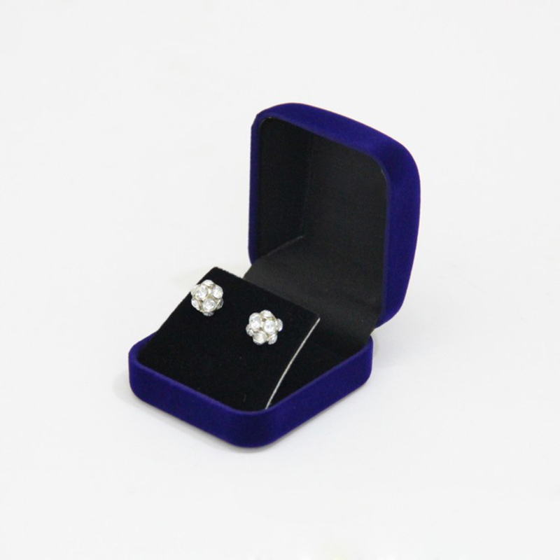 Stud Earrings Storage Box Drop - Velvet Jewelry Box 评论和价格