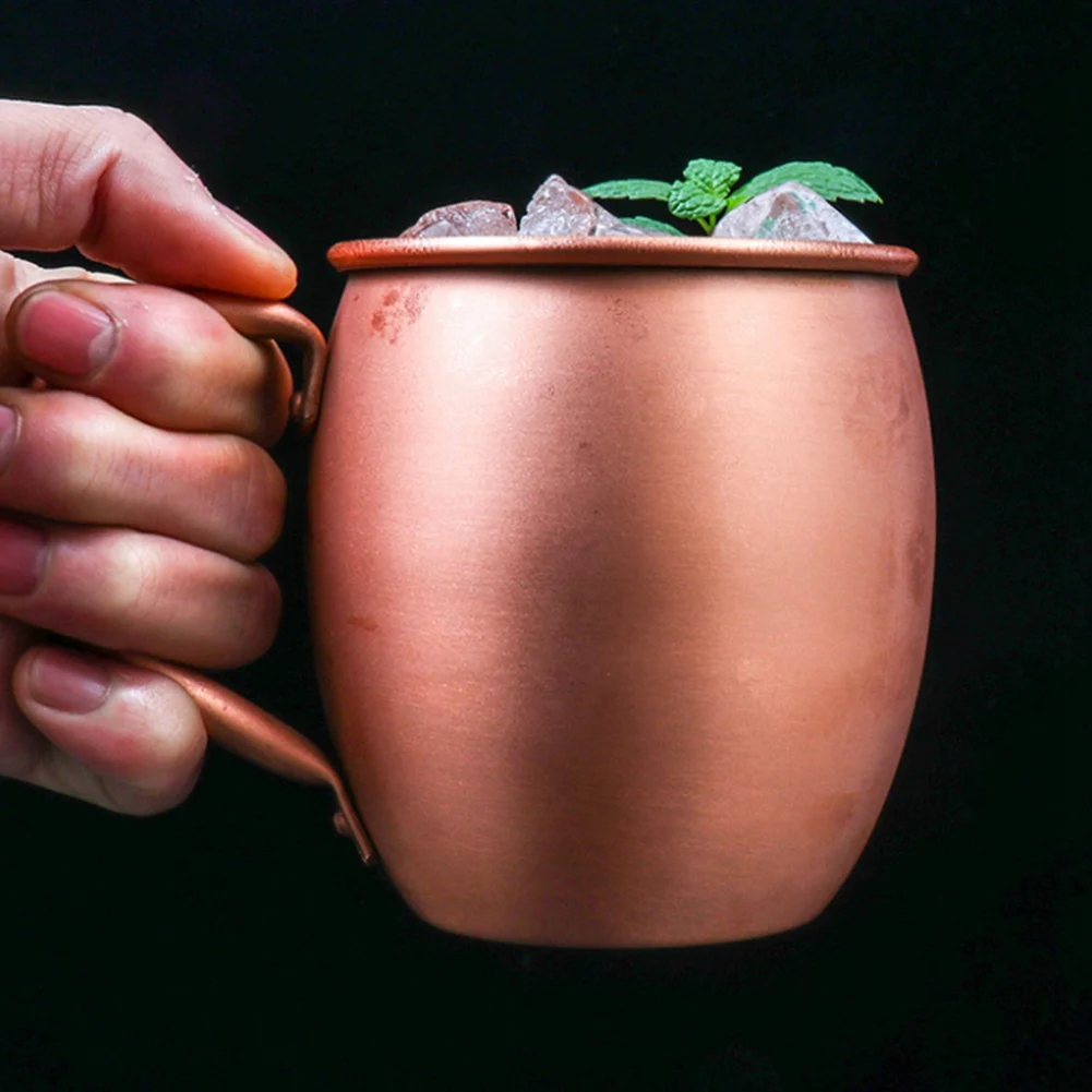 530ML 100% Pure Copper Mug Mos - Copper Cocktail Mug 评论和价格
