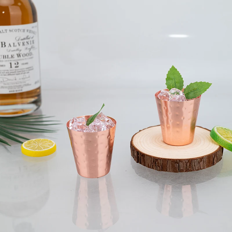 6cs 8Pcs New 100% Copper Cups  - Copper Cocktail Mug 评论和价格